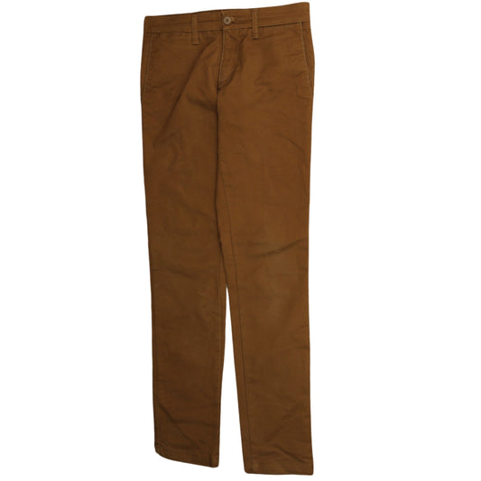Carhartt WIP Mens Beige 28x32 Straight Fit Cotton Blend Jeans