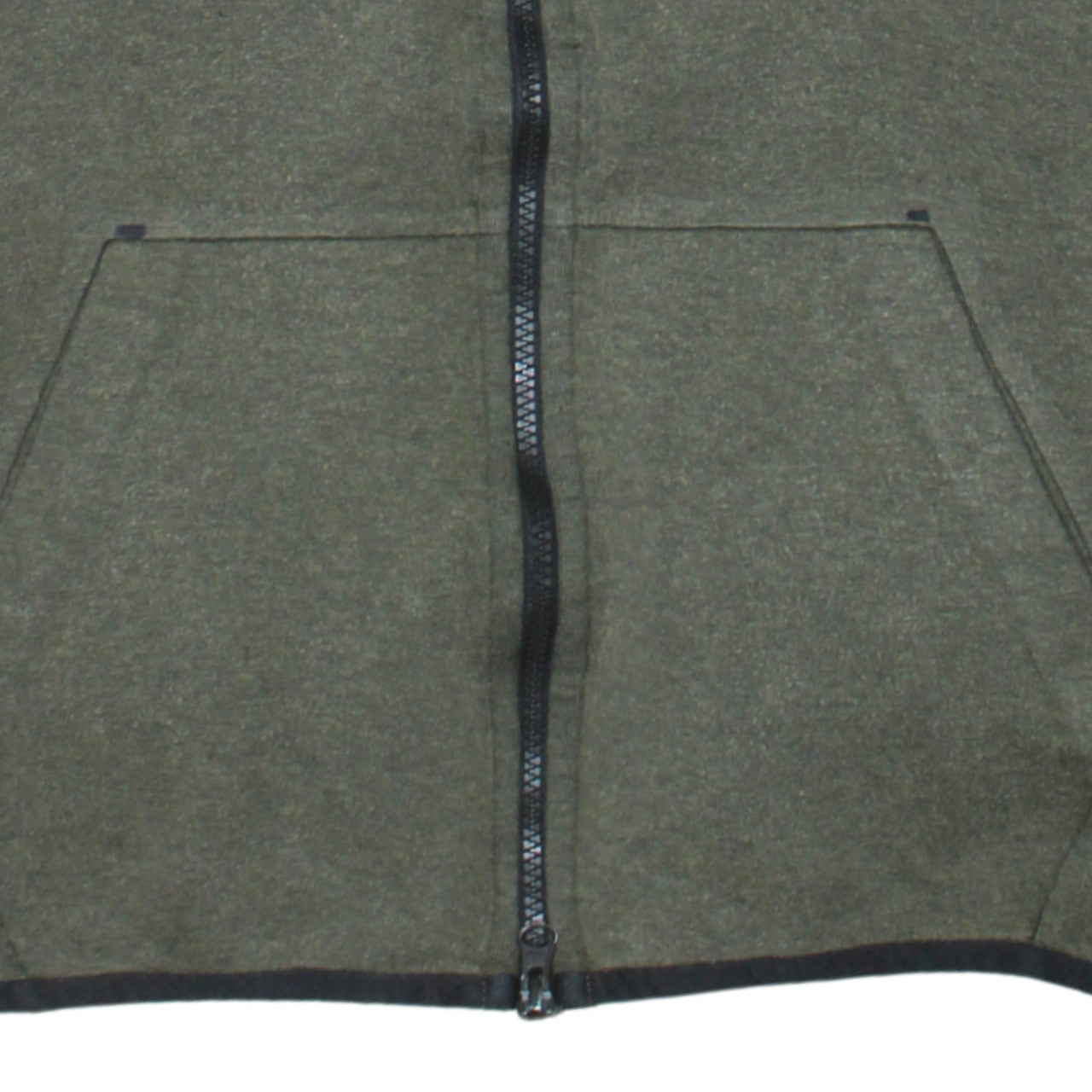 Nike Men's Green Full Zip Hoodie M Regular Fit Sportswear