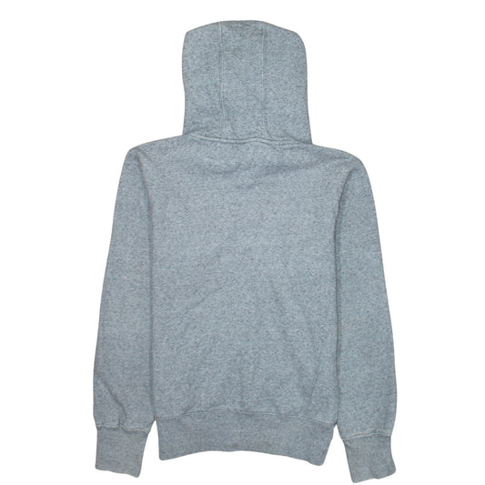 Champion Men’s Grey Pullover Hoodie Small Logo Fleece Sweatshirt