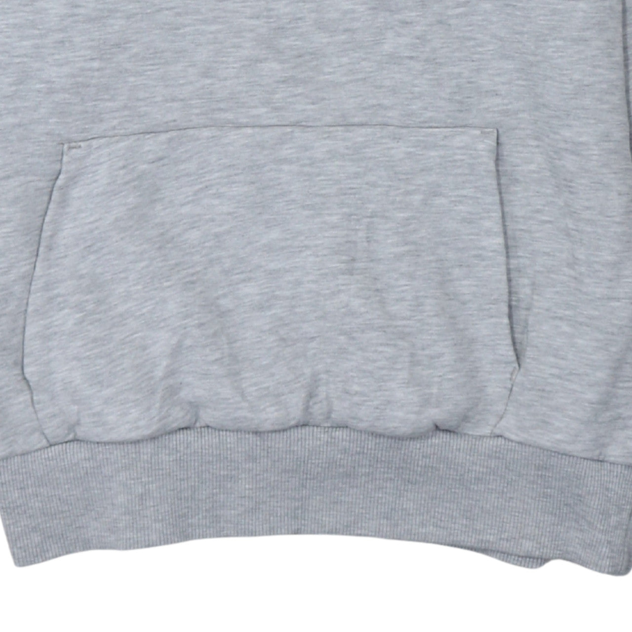 Puma Womens Grey Hoodie Large Pullover Logo Cotton Blend Casual