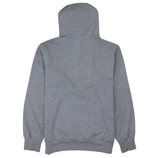 Canterbury Men's Grey Pullover Hoodie Size L Logo Fleece Sweatshirt
