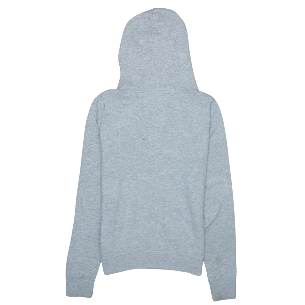 Hollister Men’s Grey Pullover Hoodie L Logo Embroidered Classic Style