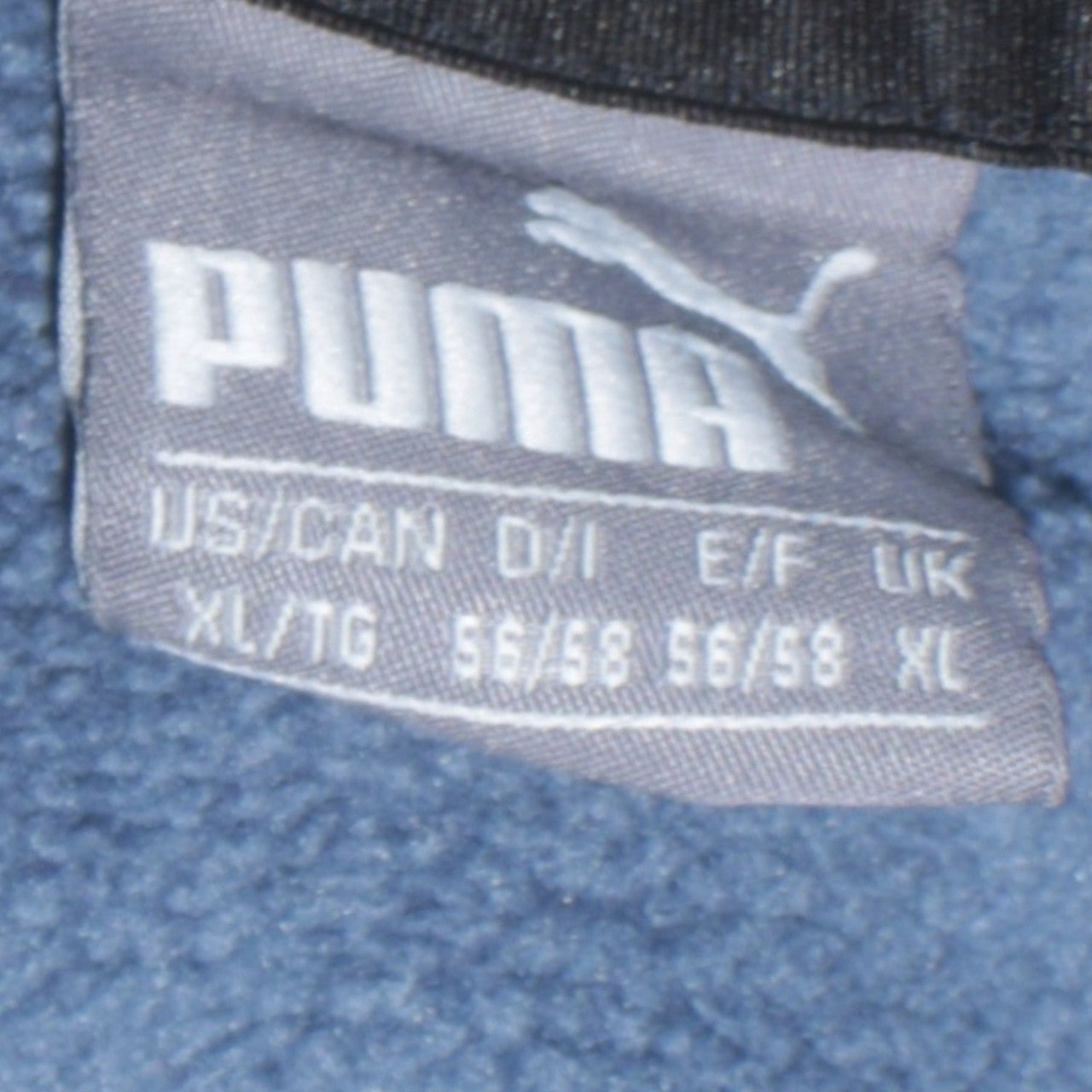 Puma Mens Blue XL Pullover Hoodie Sweatshirt Logo Sportswear