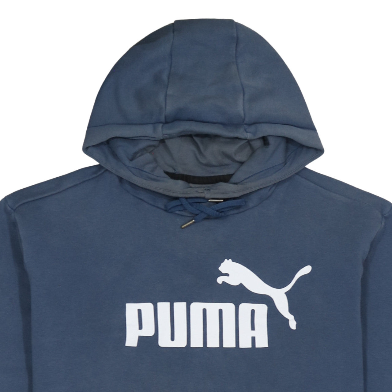 Puma Mens Blue XL Pullover Hoodie Sweatshirt Logo Sportswear