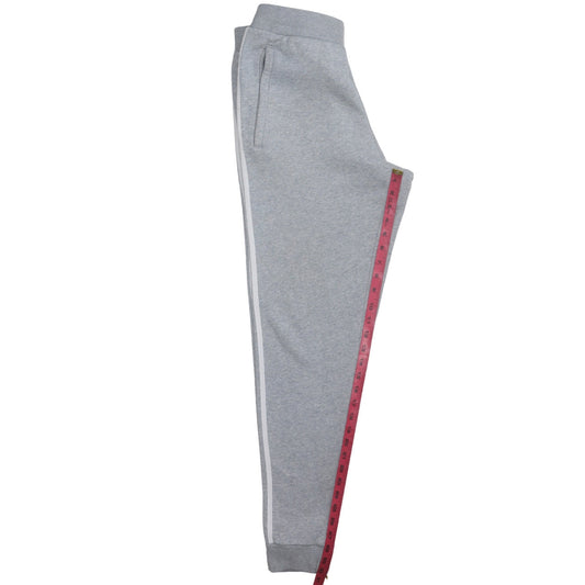 Adidas Men Grey Jogger Trousers M Regular Fit Casual Sports