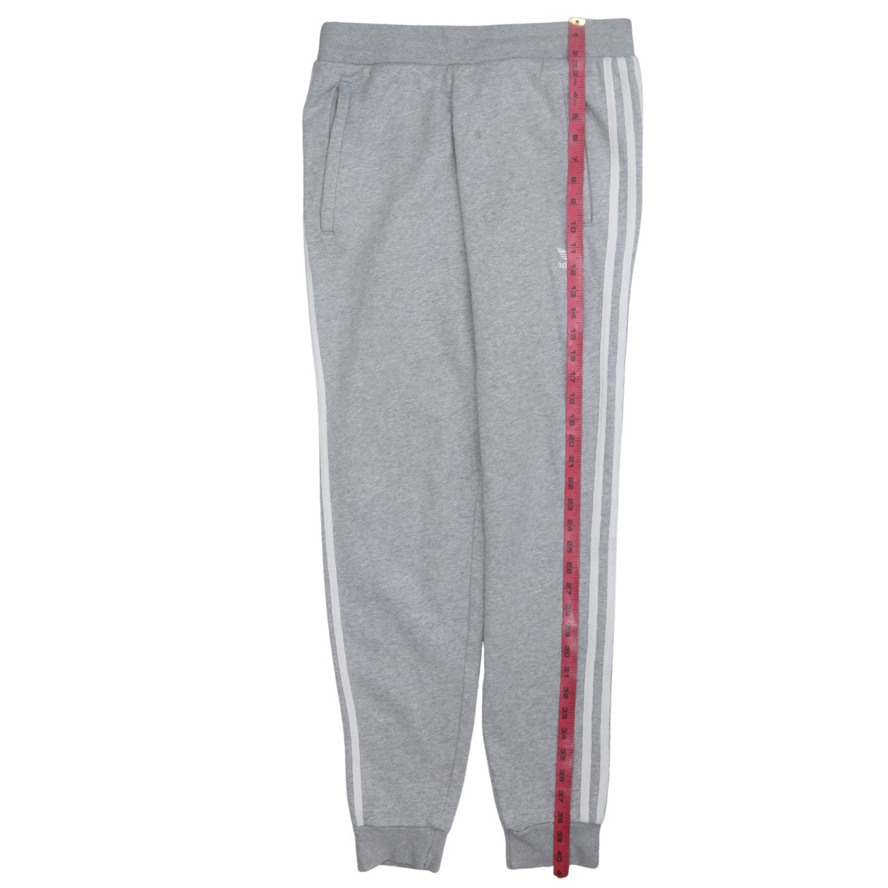 Adidas Men Grey Jogger Trousers M Regular Fit Casual Sports