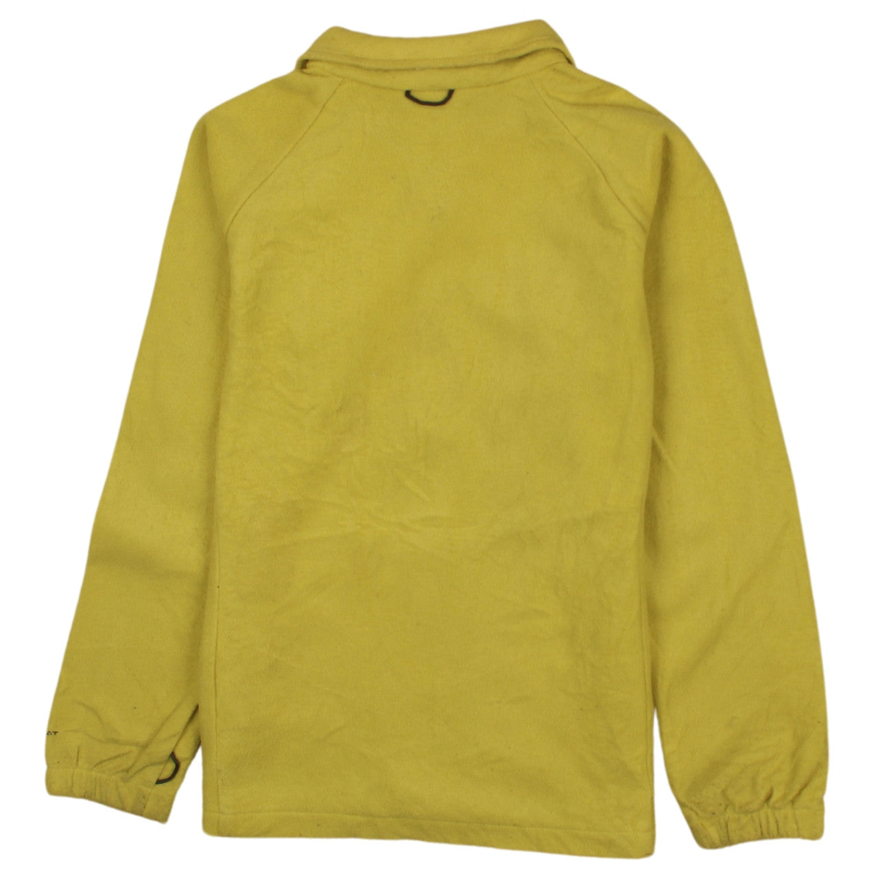 Columbia Women’s Yellow Full Zip Fleece Jacket L Lightweight Outdoor