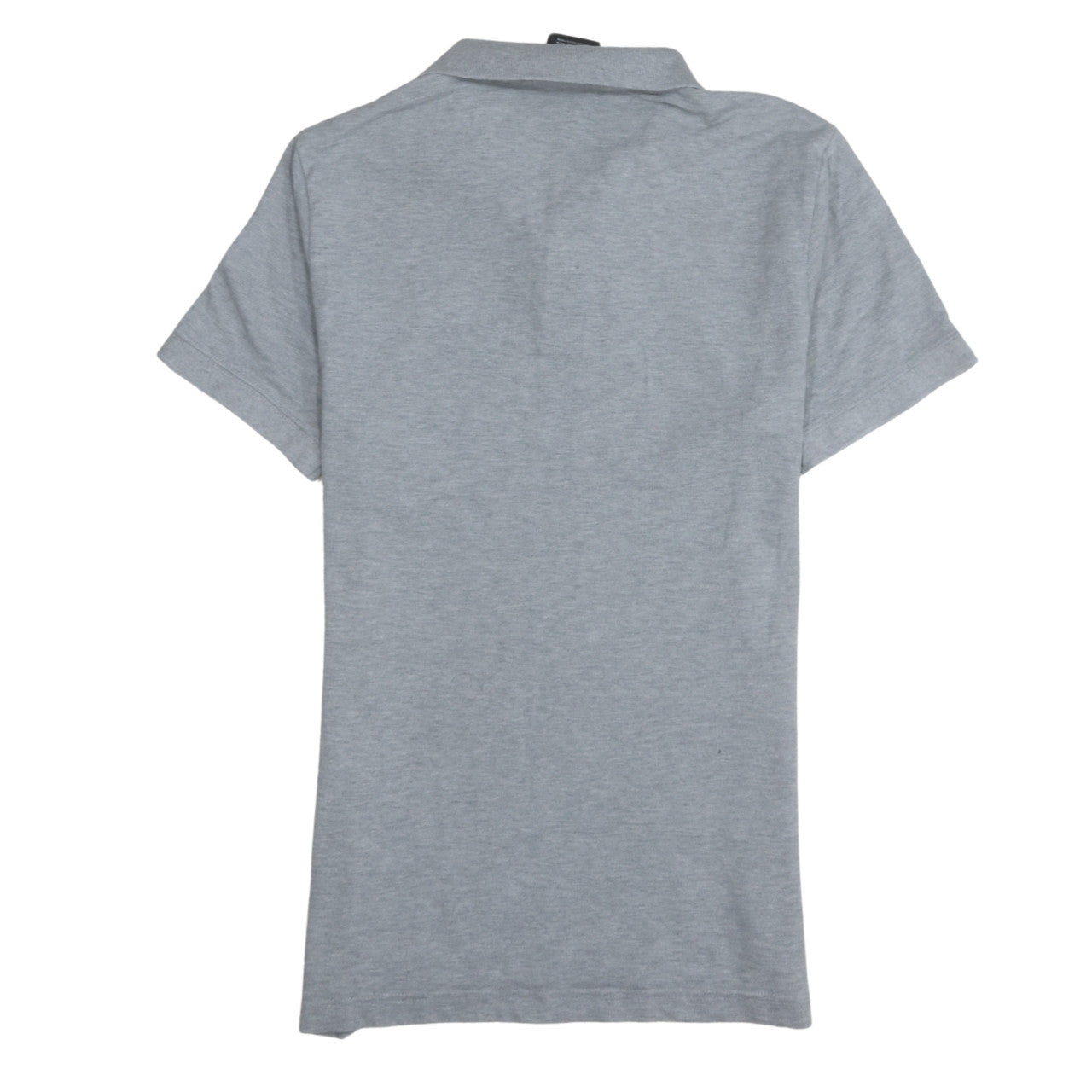 Nike Men's Grey Cotton Short Sleeve Polo Shirt Size S