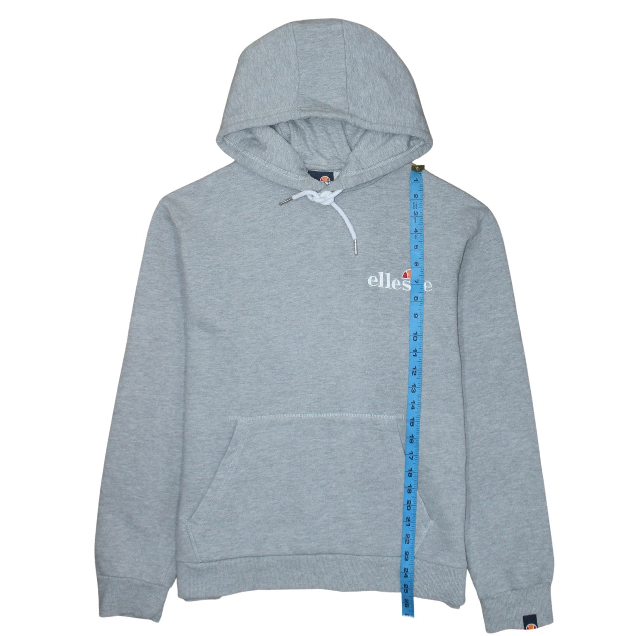 Ellesse Womens Grey Pullover Hoodie UK 18 Cotton Blend Casual