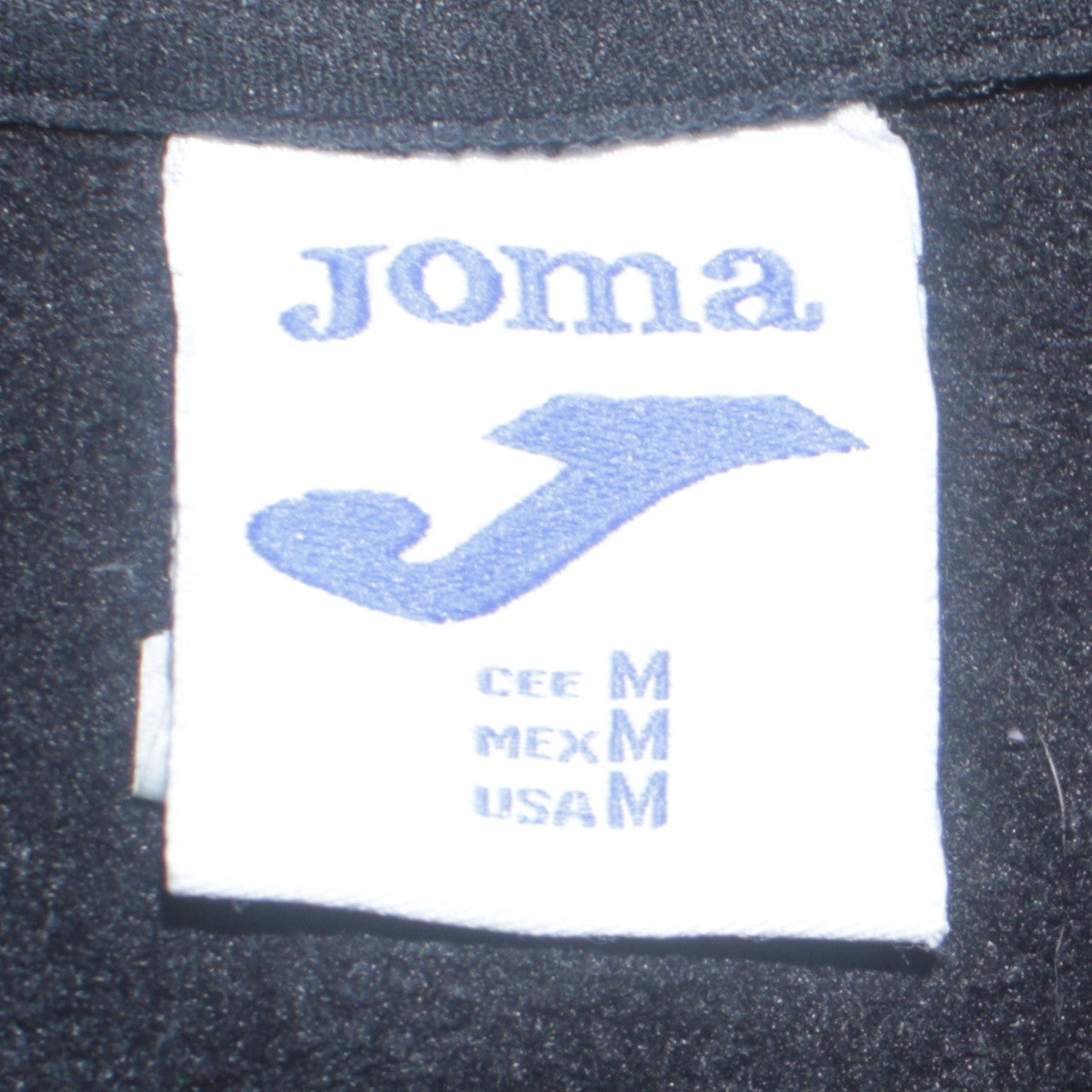 Joma Boys Black 1/4 Zip Pullover Sweatshirt Racing795 Medium