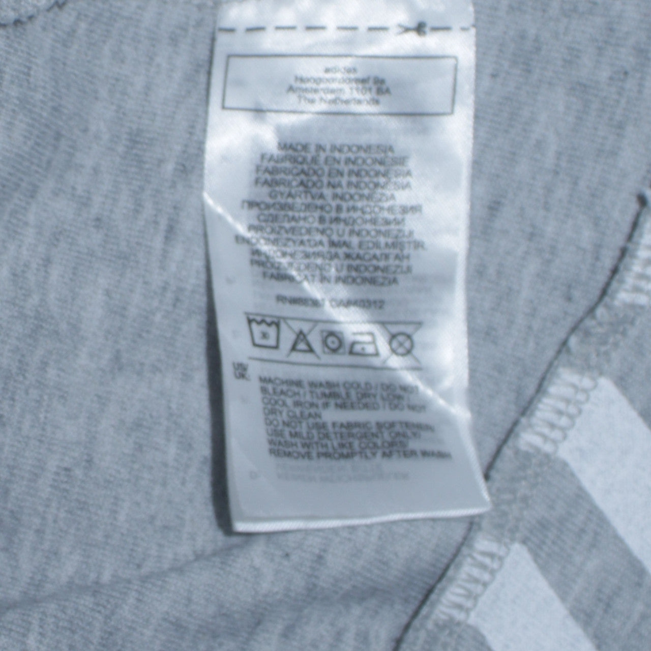 Adidas Women Grey White Full Zip Hoodie Size S 8-10 Geometric Print