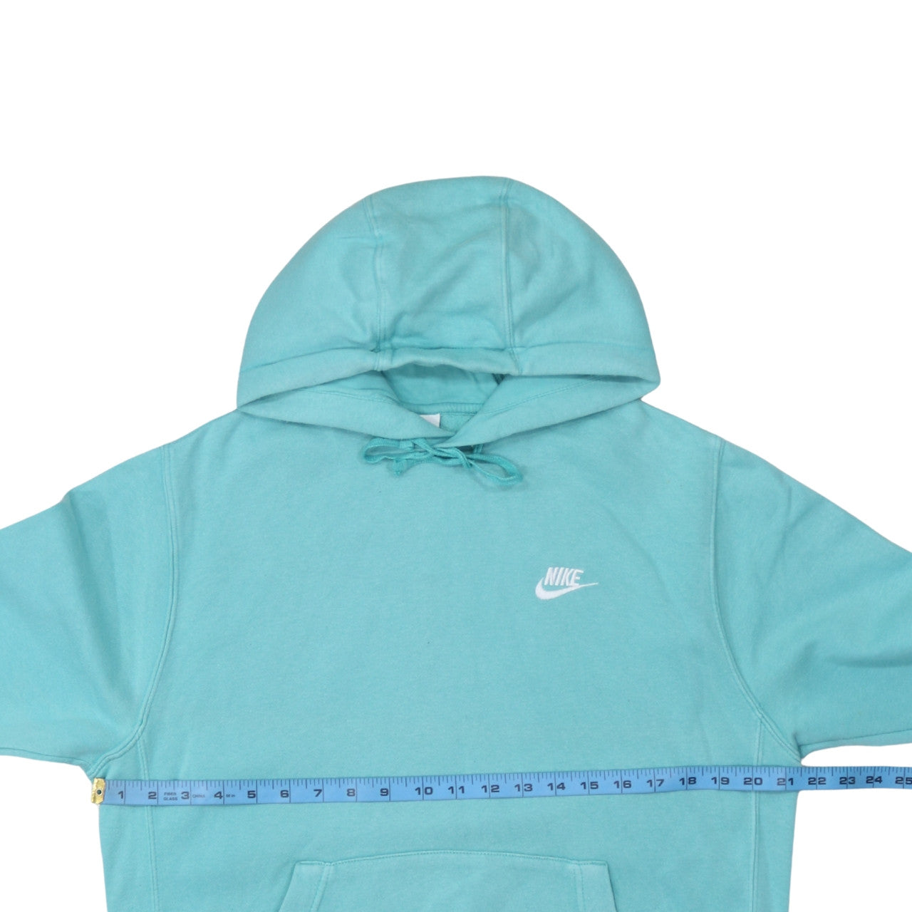 Nike Women’s Blue Pullover Hoodie M Cotton Blend Casual Style
