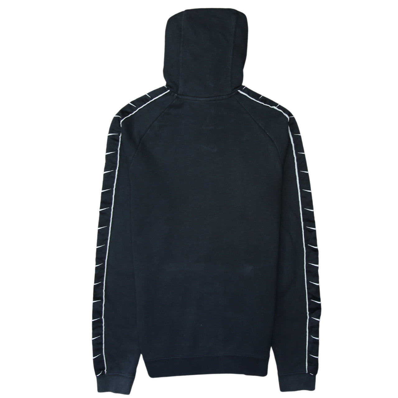Nike Men’s Black Pullover Hoodie XS Logo Sleeve Sportswear