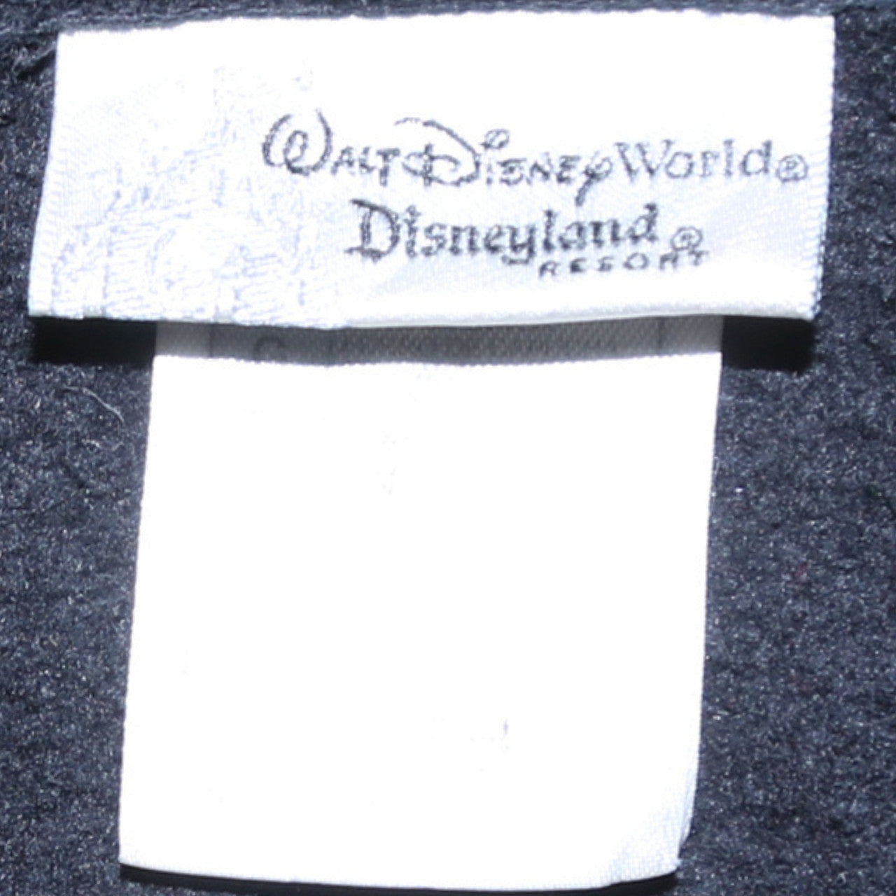 Disneyland Women Black Full Zip Hoodie Sweatshirt Size M