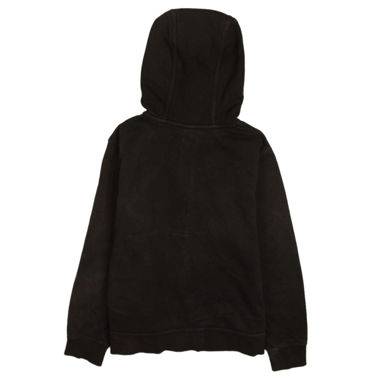 Nike Boys Black Full Zip Hoodie Sweatshirt 12-13 Years Cotton Blend