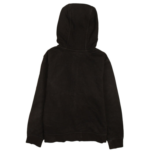 Nike Boys Black Full Zip Hoodie Sweatshirt 12-13 Years Cotton Blend
