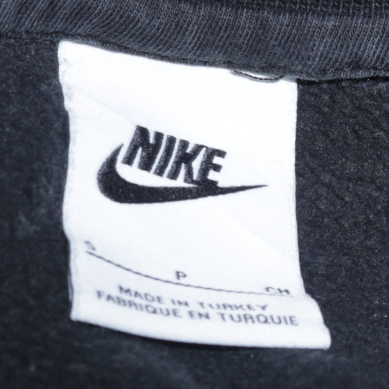 Nike Men's Black Graphic Pullover Sweatshirt Size S
