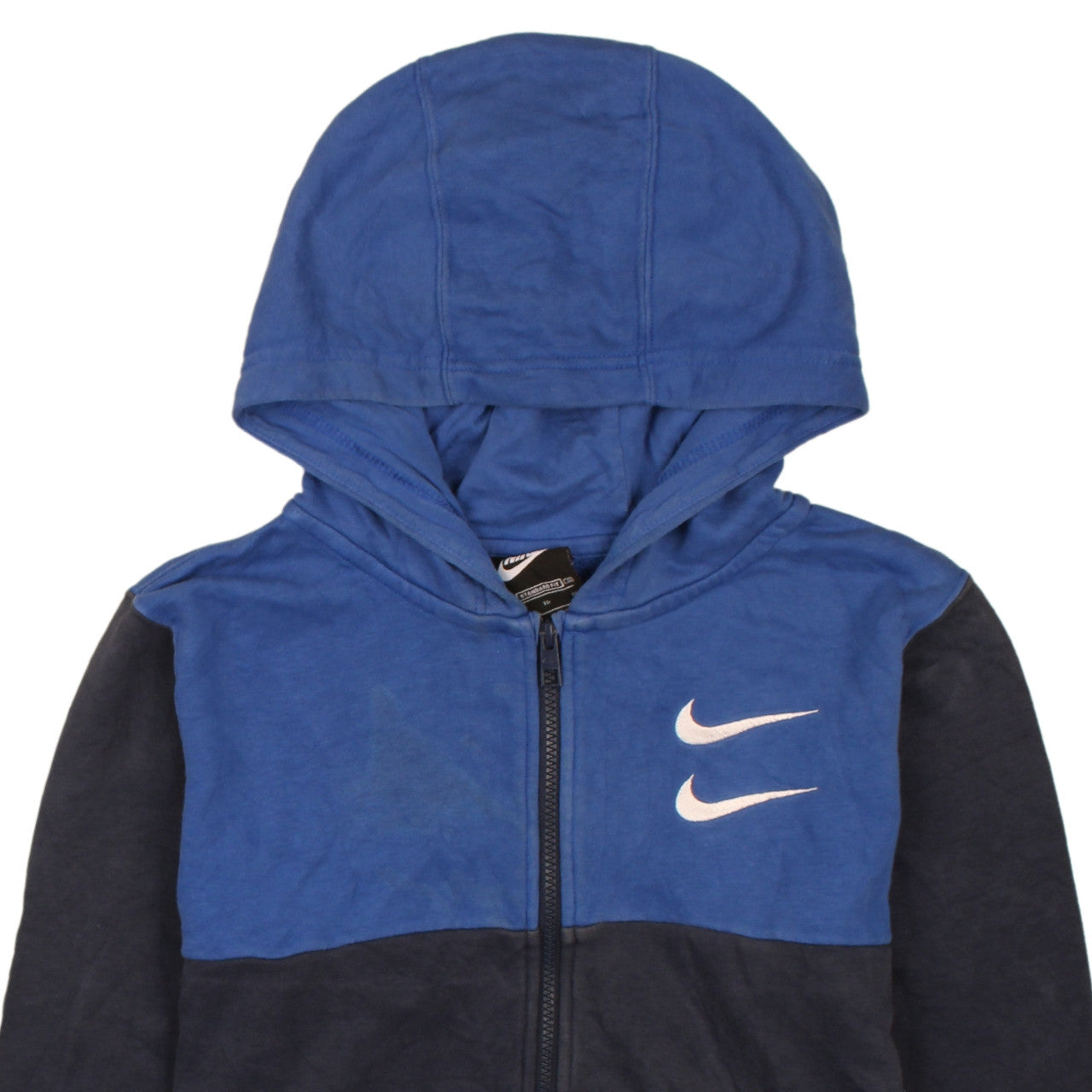 Nike Men's Blue Full Zip Hoodie XL Sportswear Sweatshirt