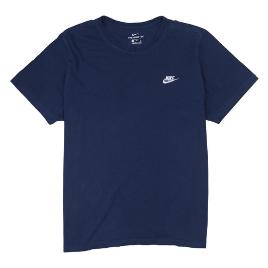 Nike Men's Blue XL Crew Neck Cotton Short Sleeve T-Shirt