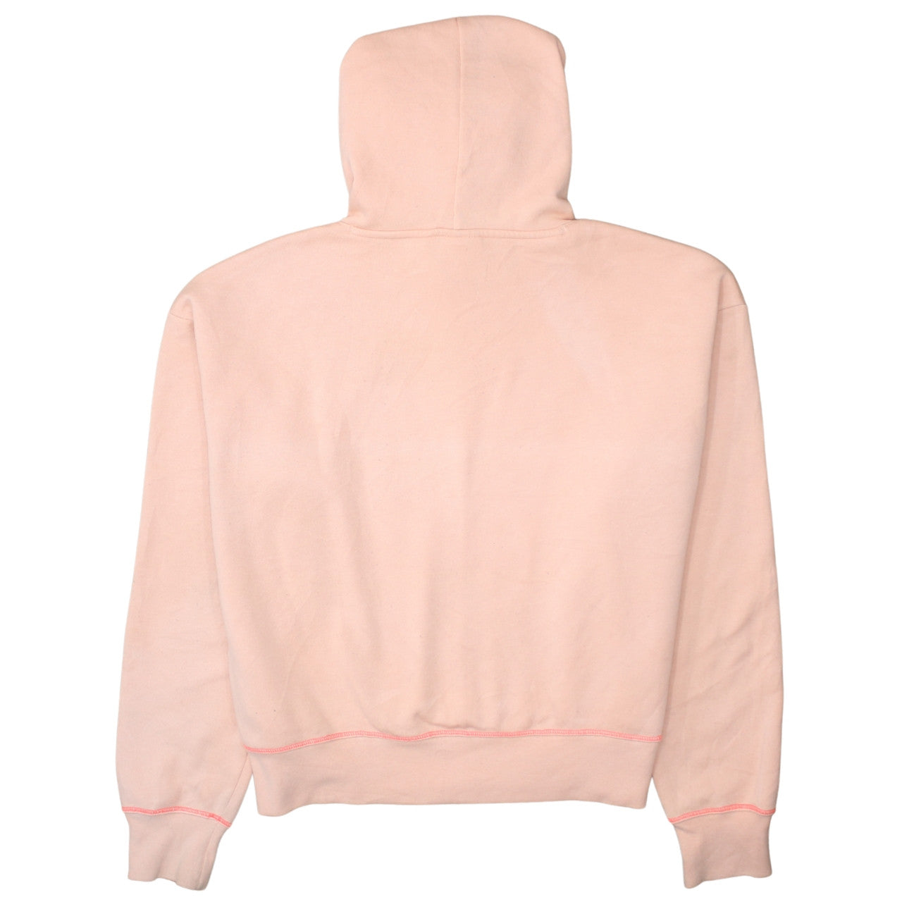 Champion Women's Peach Pink Pullover Hoodie Size L Cotton Blend