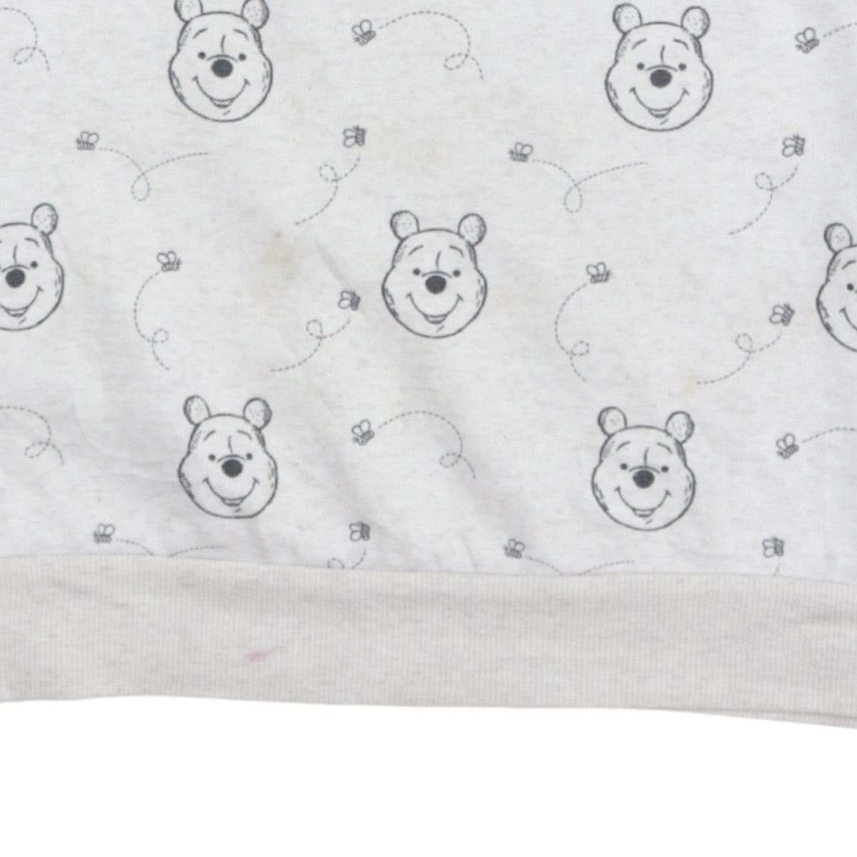 Additional view of Disney Women Grey Winnie the Pooh Crew Neck Pullover Sweatshirt, size 12/14