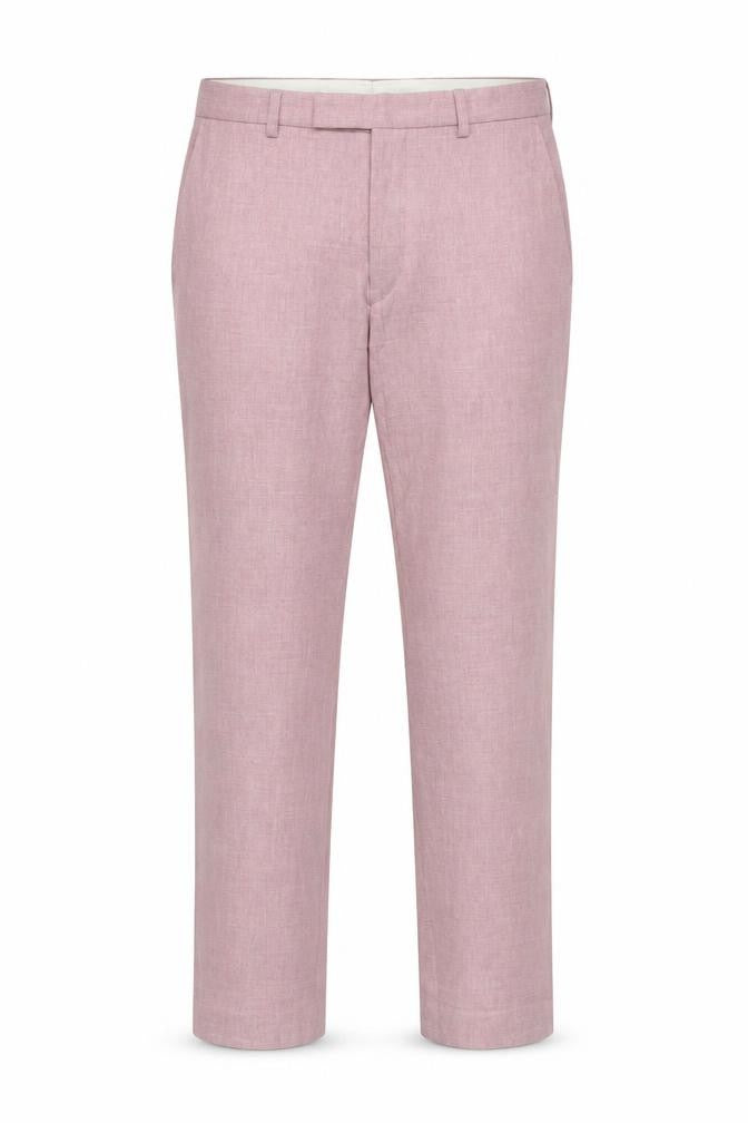 Marks & Spencer Men's Pink Slim Fit Chino Trousers 30x31
