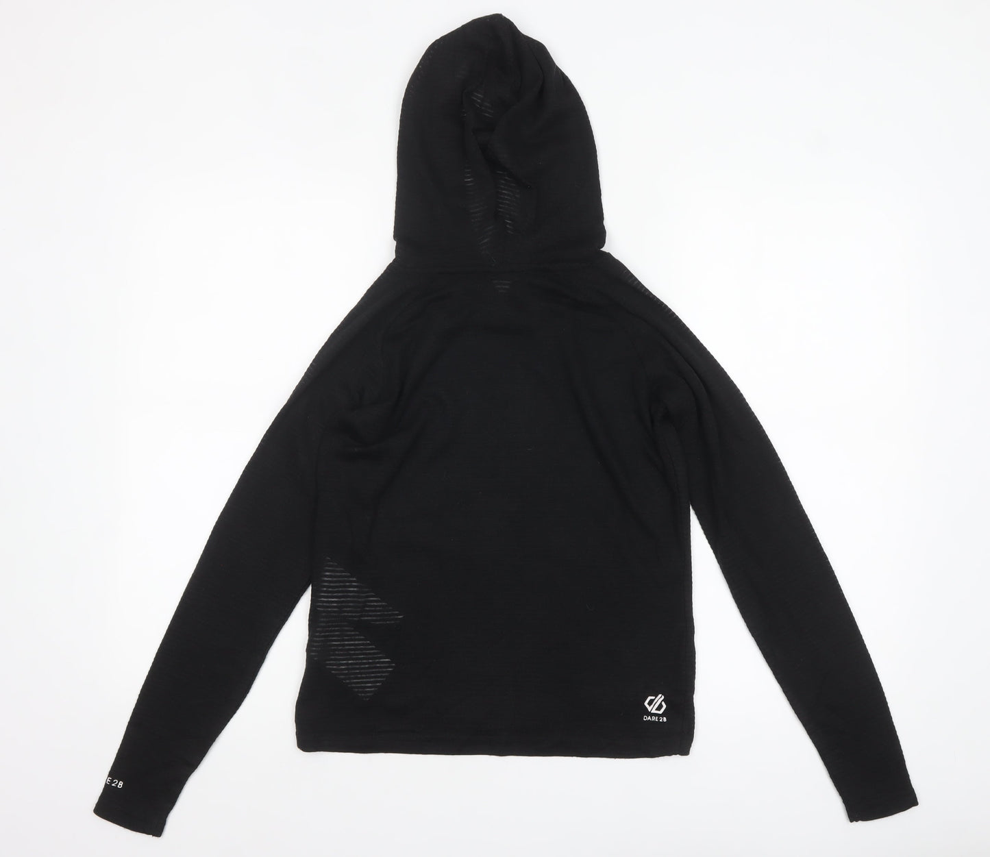 Dare 2B Womens Black Size 10 Pullover Hoodie Lightweight Stretch