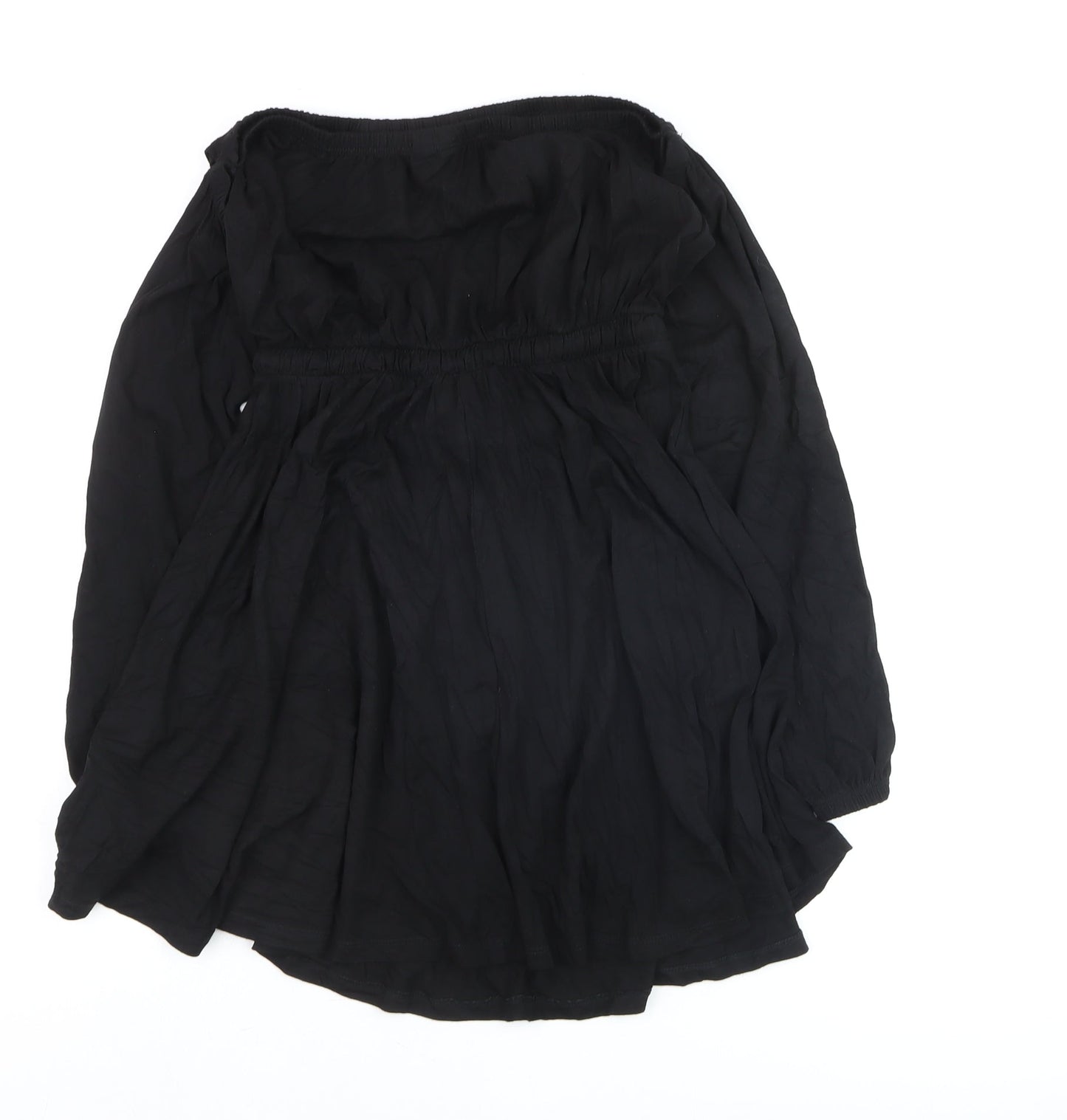 ASOS Women’s Black Off Shoulder Tunic Blouse Size 4