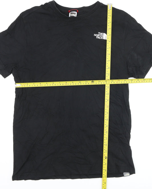 The North Face Men's Black Cotton Graphic T-Shirt M