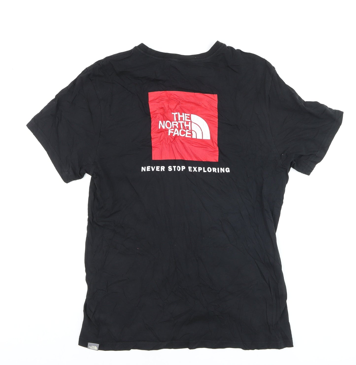 The North Face Men's Black Cotton Graphic T-Shirt M