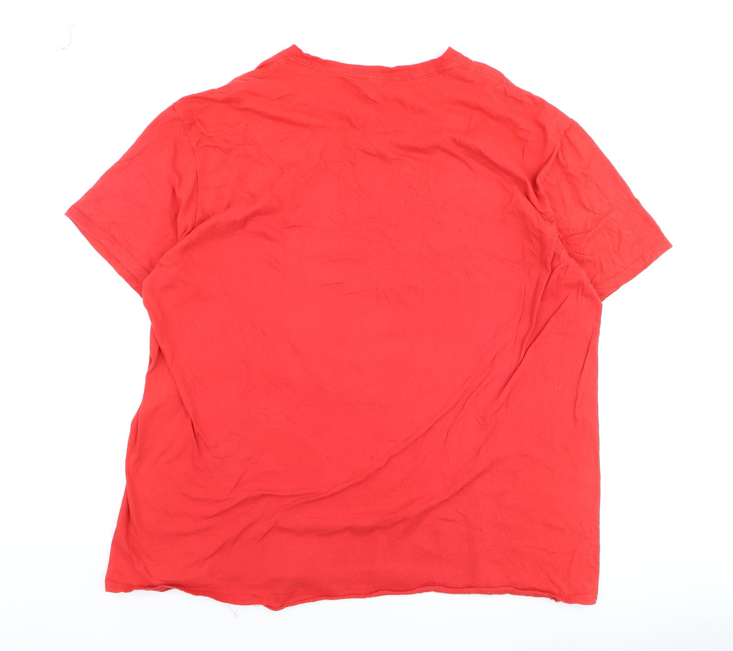 LFC Men's Red Champions of Europe 2XL Graphic Cotton T-Shirt