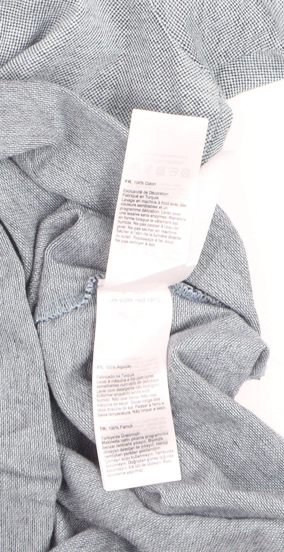 Original Penguin Men's Grey XL Cotton Polo Shirt
