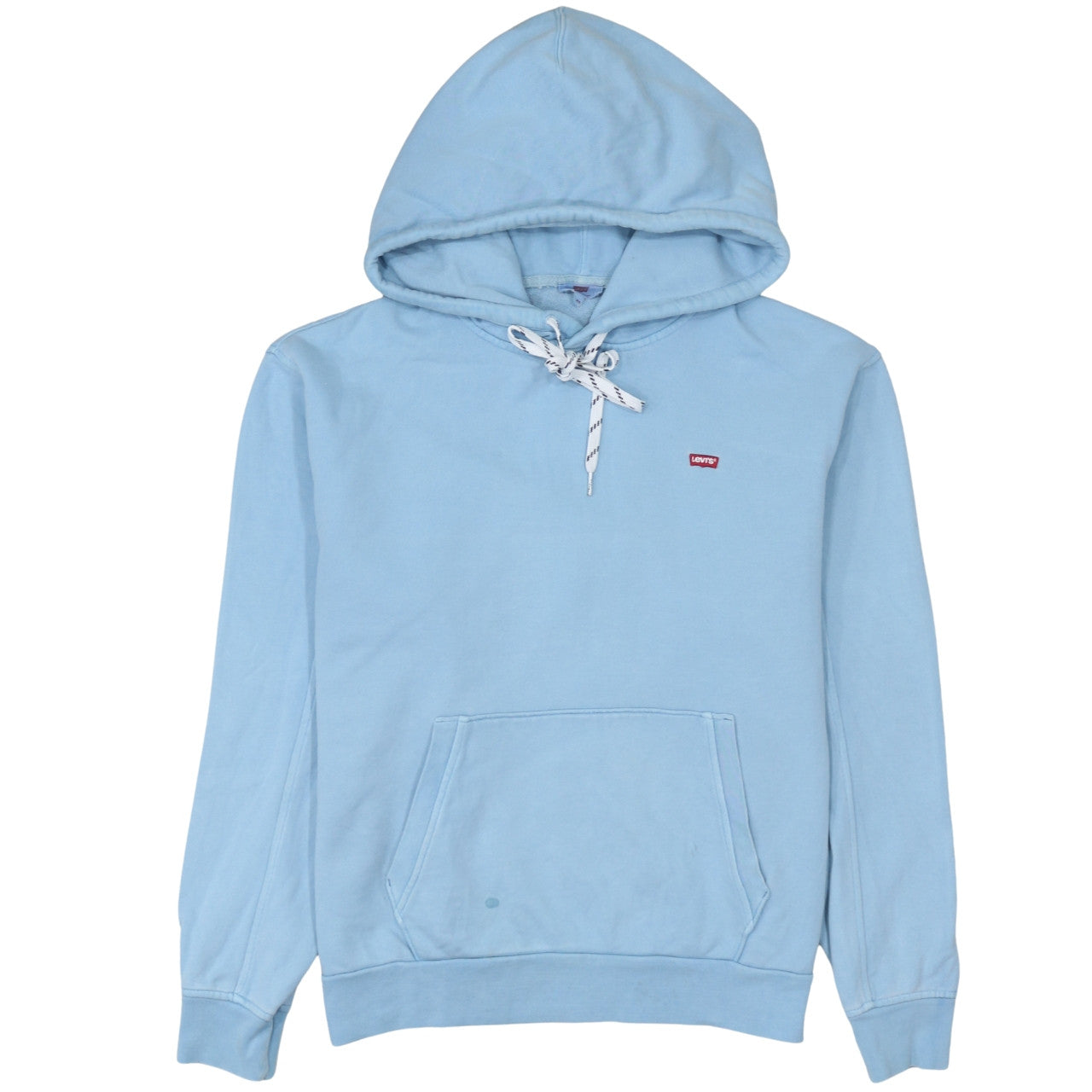 Levi’s Women Blue Pullover Hoodie XS Cotton Casual Sweatshirt
