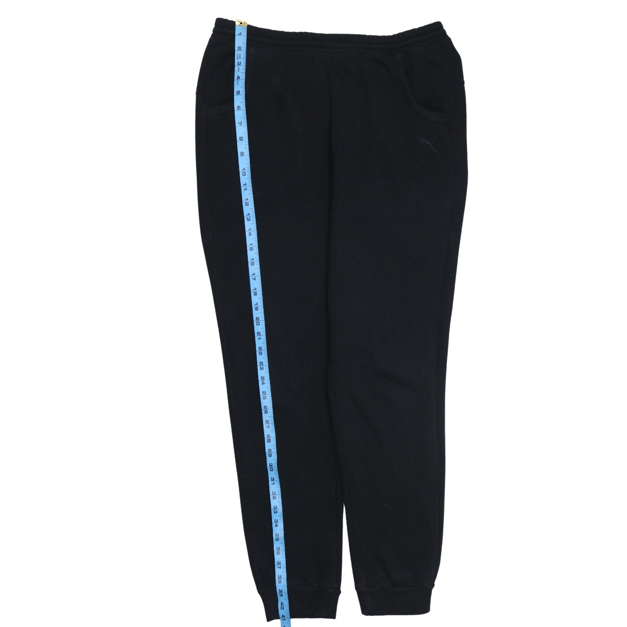 Puma Womens Black Size 12 Cotton Blend Jogger Sweatpants