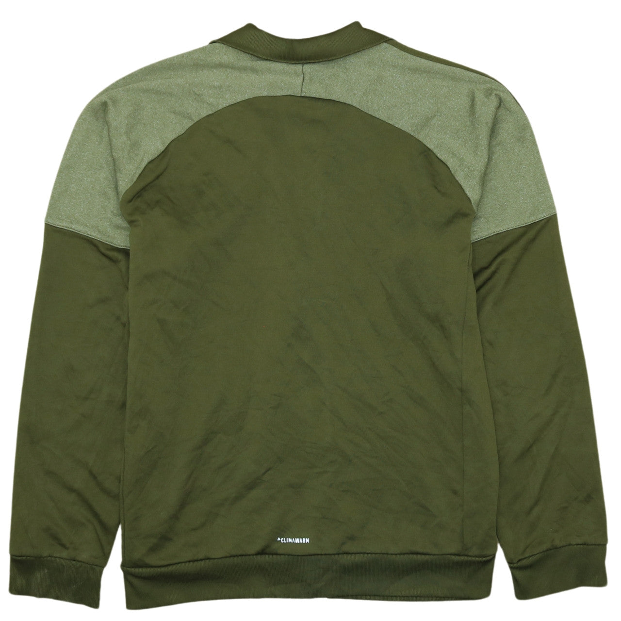 Adidas Men’s Green XL Track Jacket Full Zip ClimaWarm Sportswear