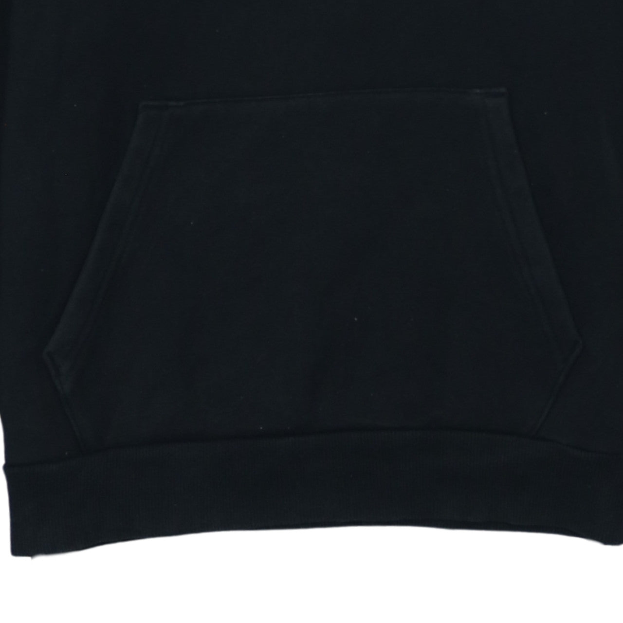 Puma Women's Black Small Pullover Hoodie with Logo and Kangaroo Pocket