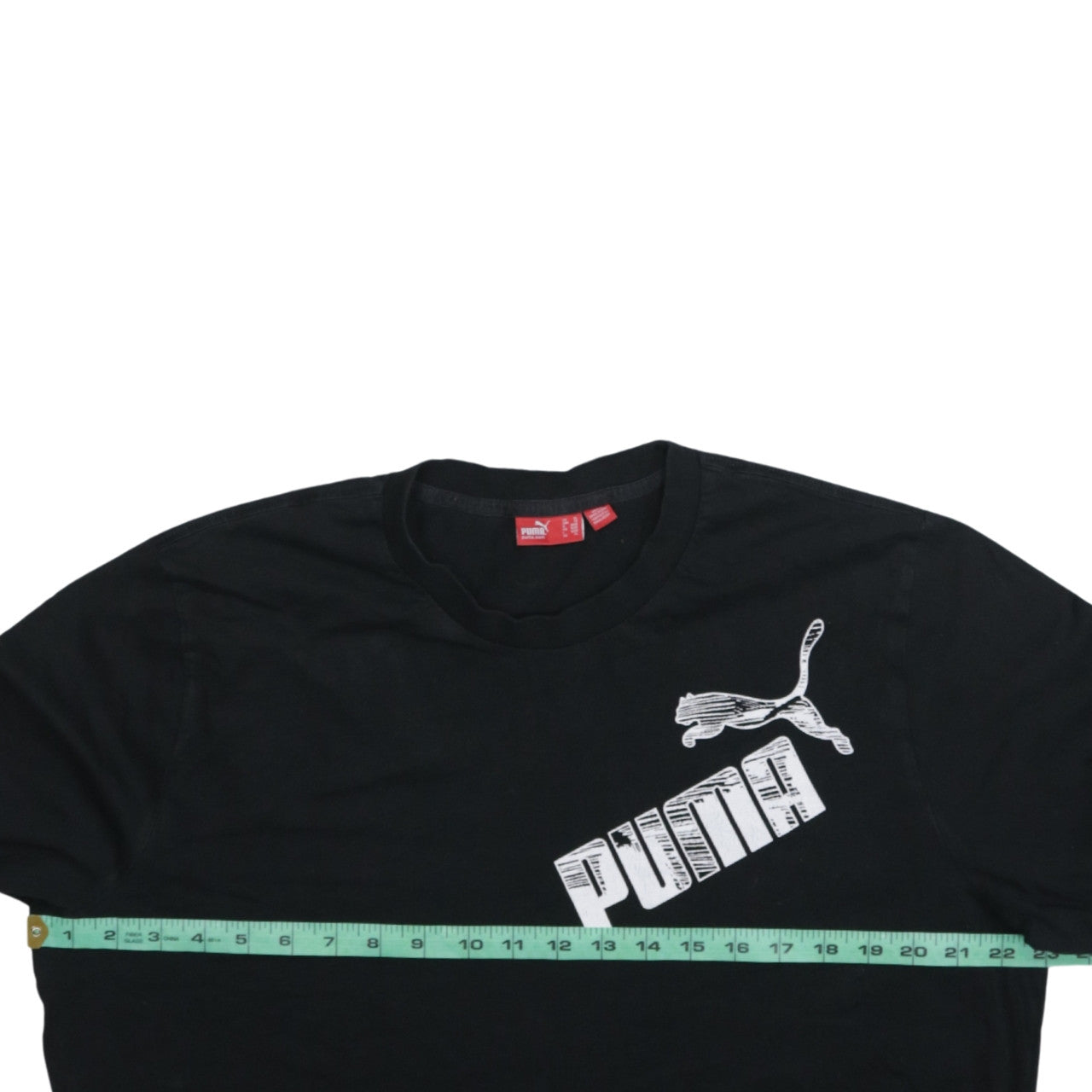 Puma Men's Black Long Sleeve Graphic Logo T-Shirt XL