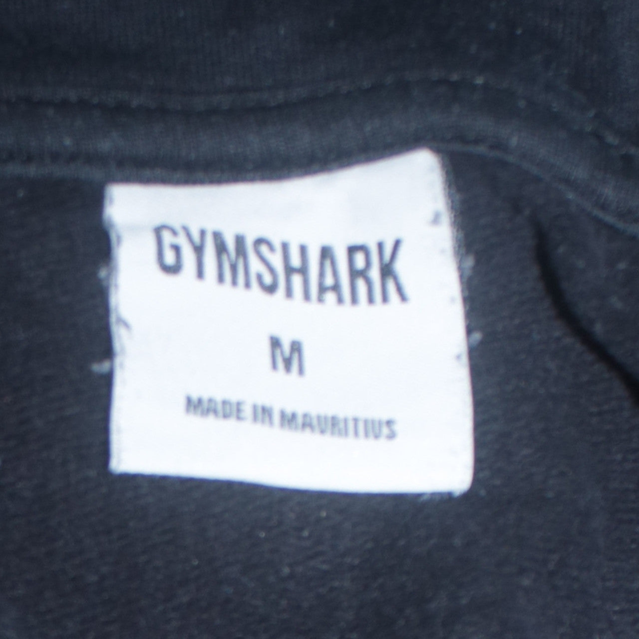 Gymshark Womens Black Medium Pullover Hoodie Cotton Blend