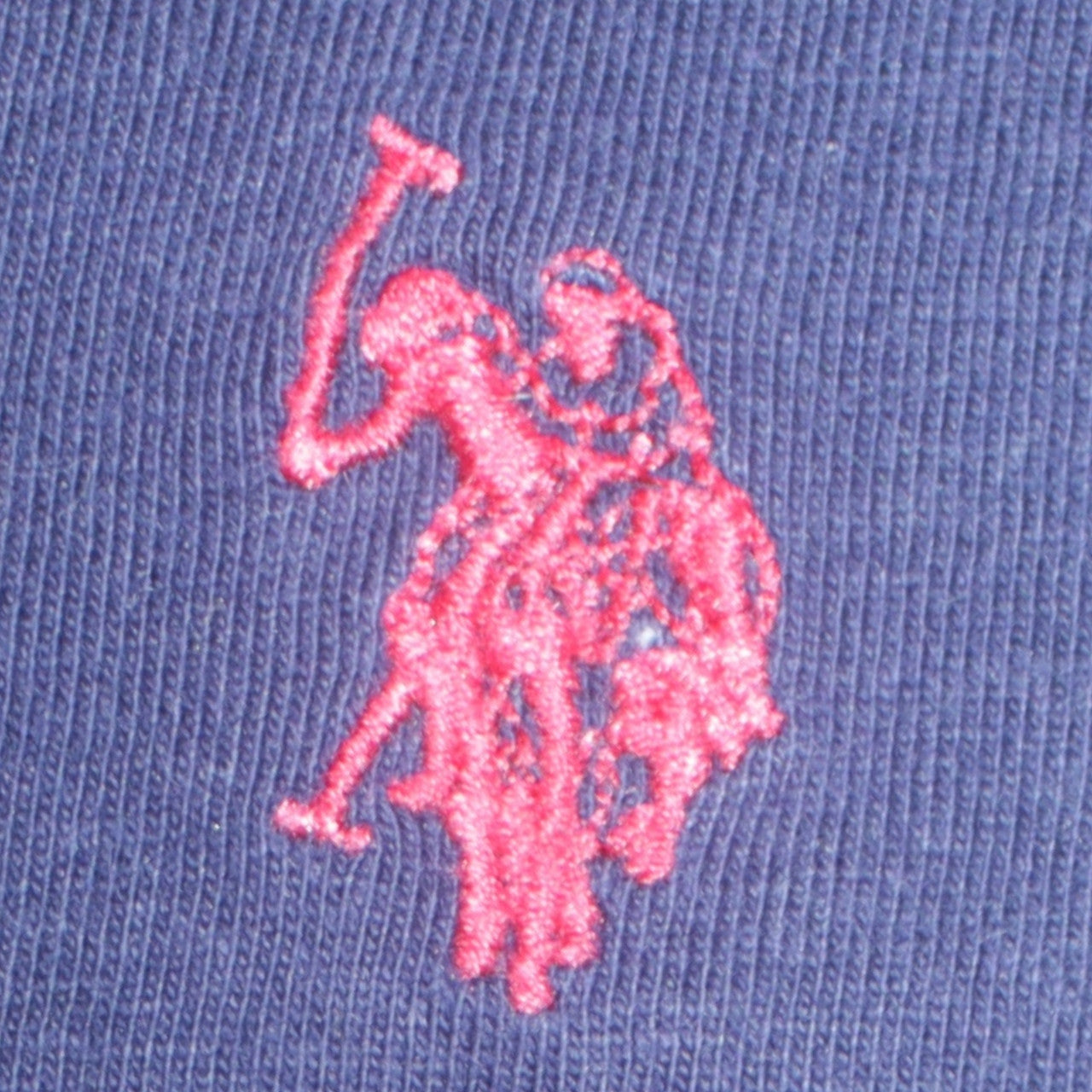 U.S. Polo Assn. Men's Blue Cotton V-Neck Short Sleeve T-Shirt S