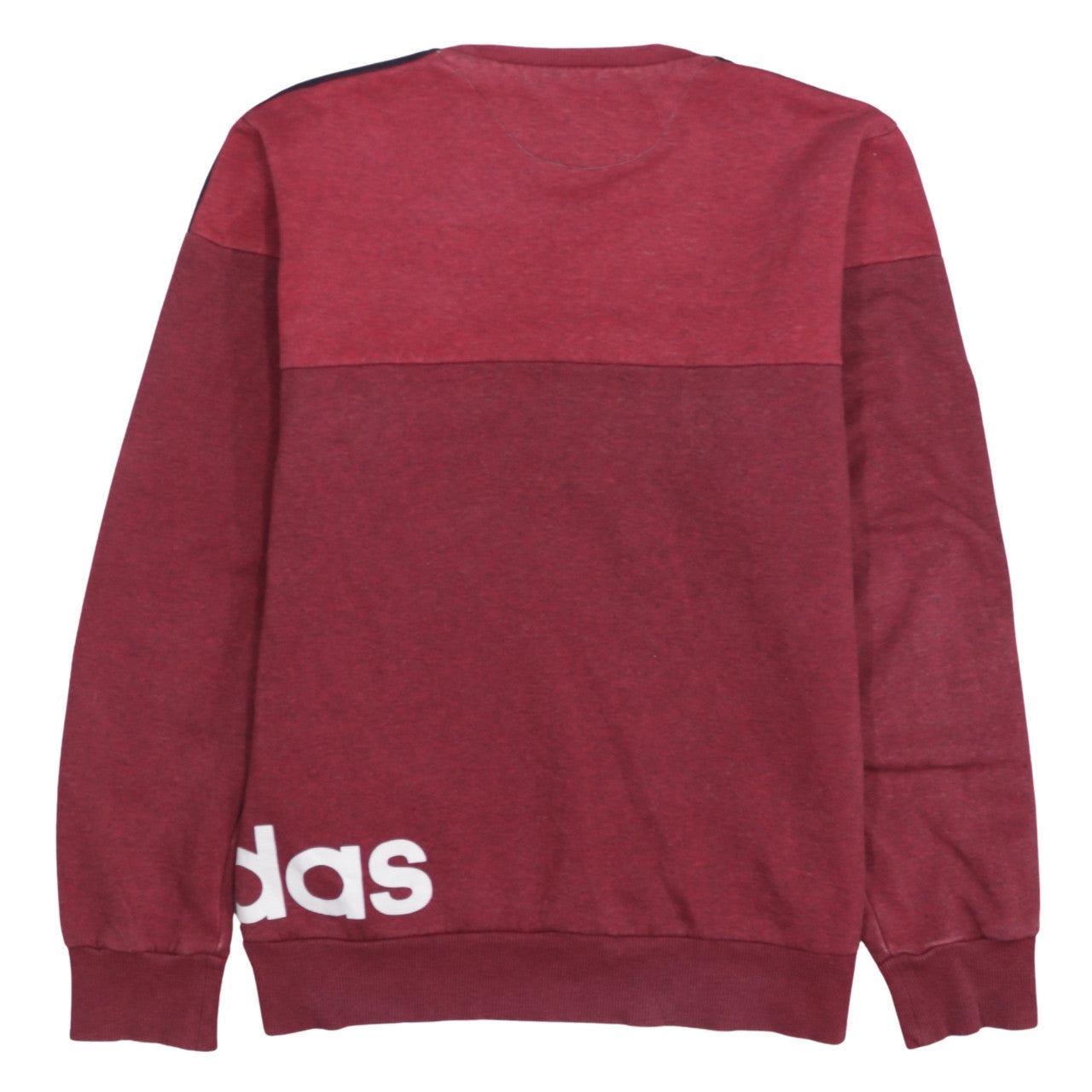 Adidas Men’s Red Crew Neck Sweatshirt S Sports Pullover
