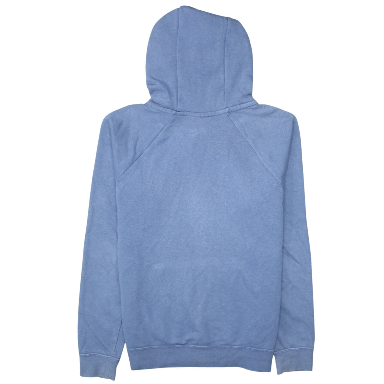 Nike Men's Blue XS Pullover Hoodie with Logo and Drawstring