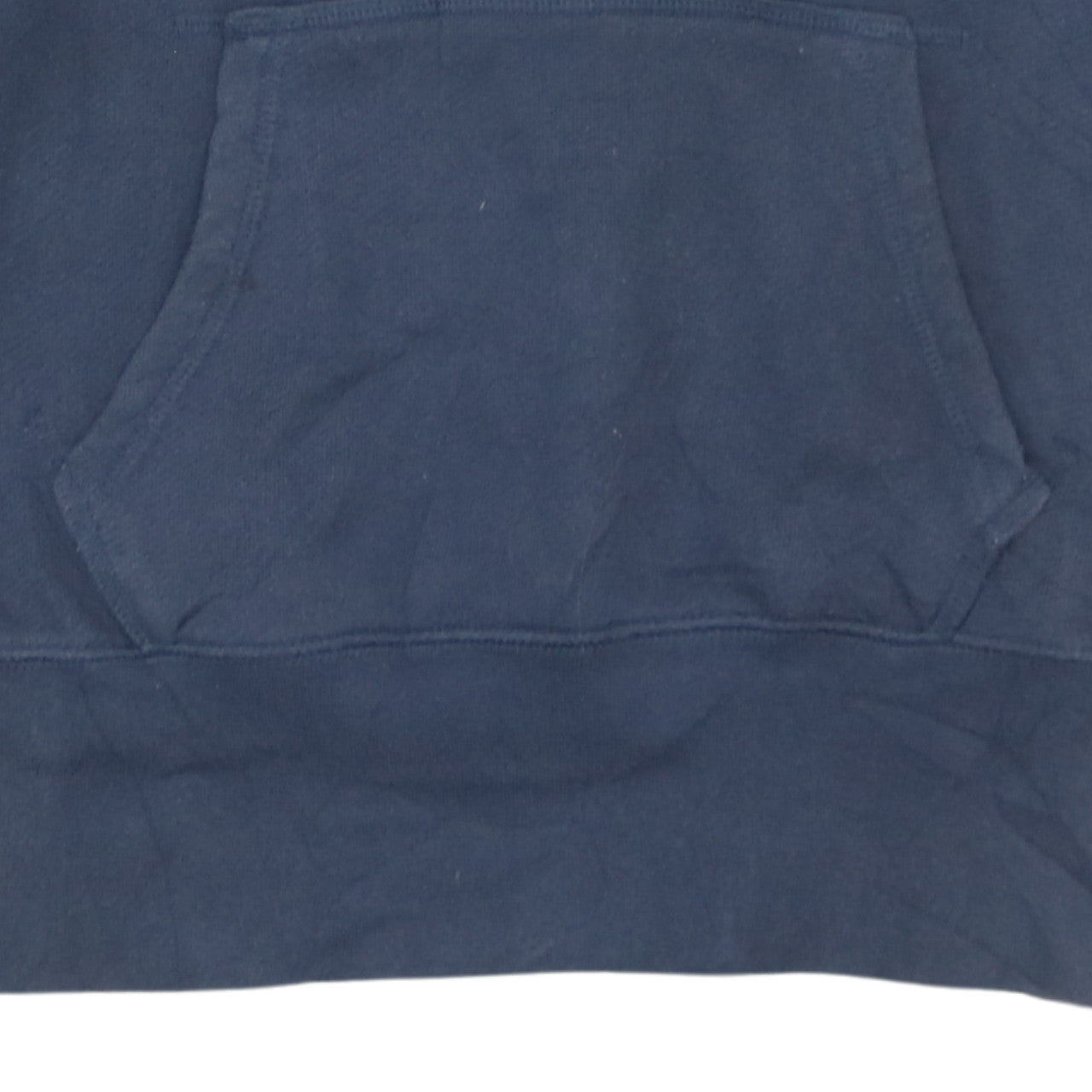 Nike Mens Blue Pullover Hoodie Small Fleece Logo Sportswear