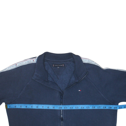 Tommy Hilfiger Boys Blue Track Jacket Size 164 Zip-Up Fleece Full Zip