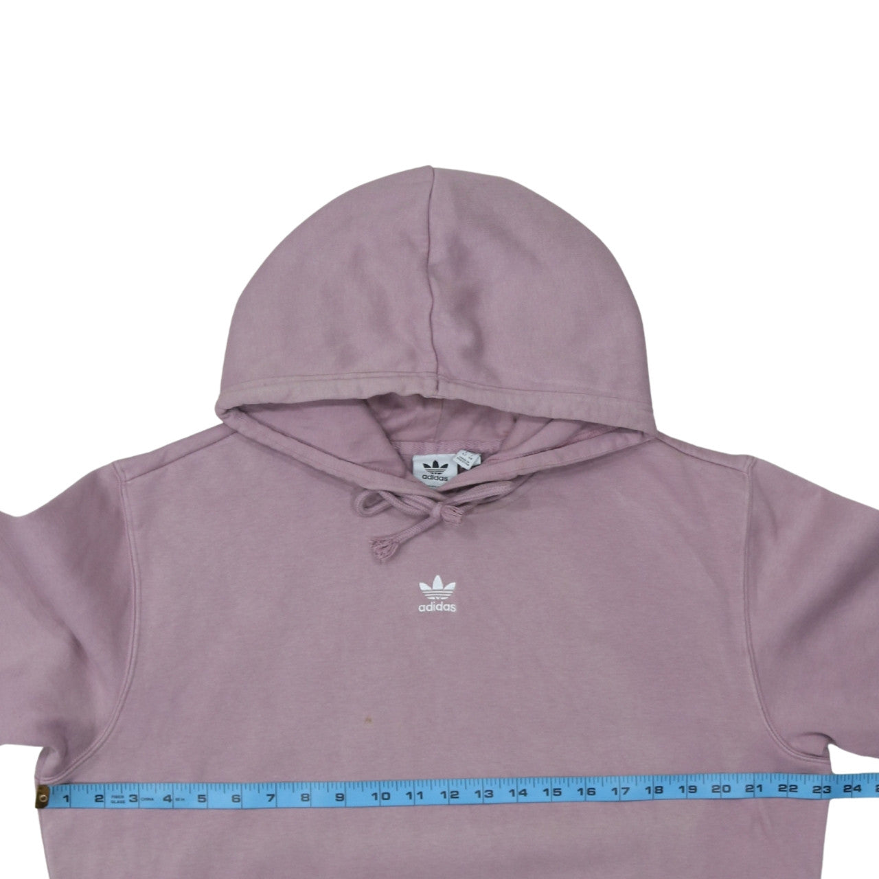Adidas Womens Pink Pullover Hoodie Size 16 Cotton Casual