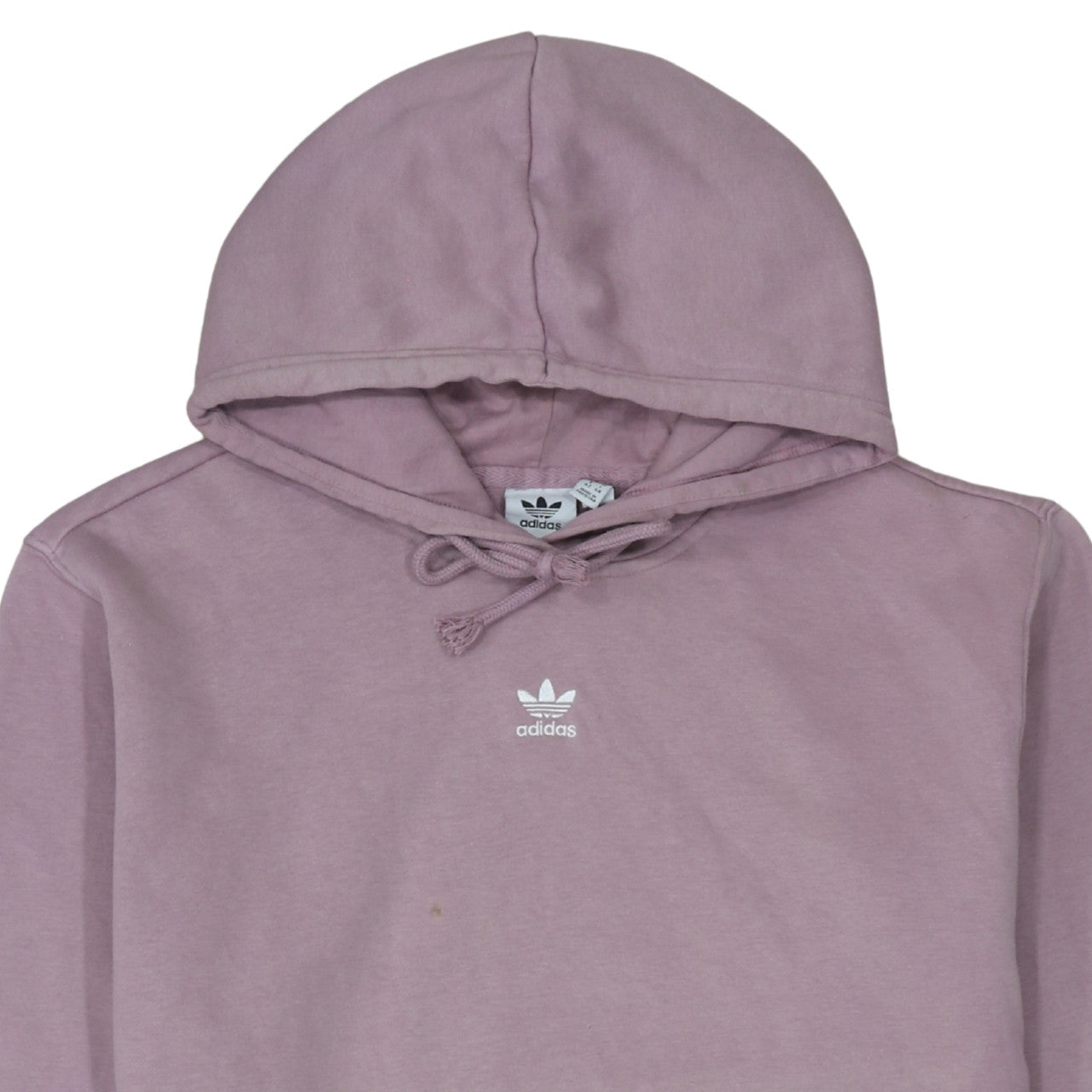 Adidas Womens Pink Pullover Hoodie Size 16 Cotton Casual