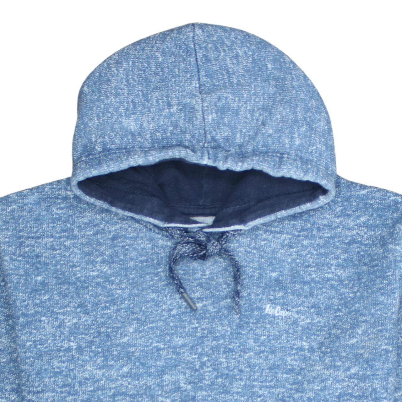 Lee Cooper Men's Blue 3XL Pullover Hoodie with Kangaroo Pocket