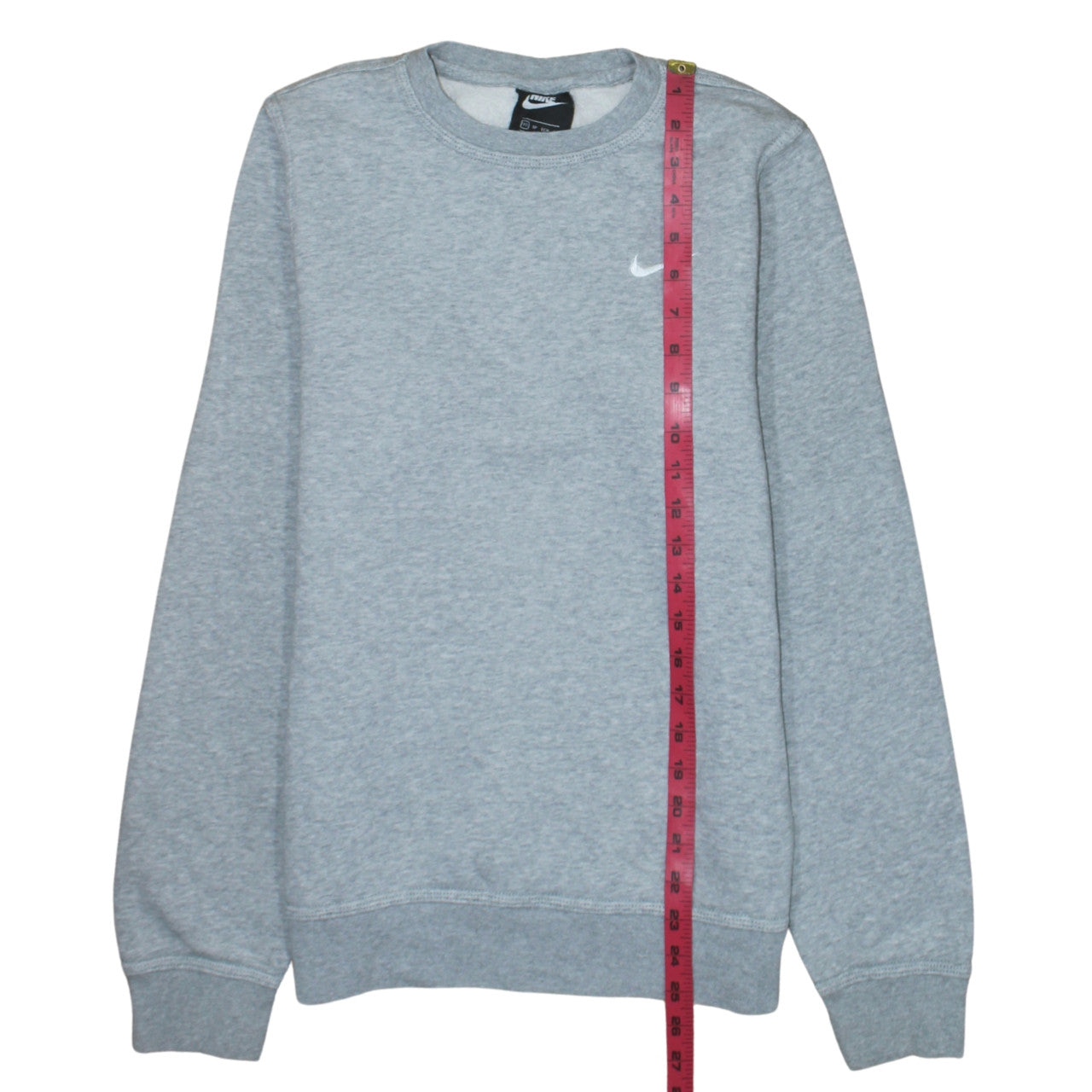 Nike Mens Grey XS Crew Neck Pullover Fleece Sweatshirt