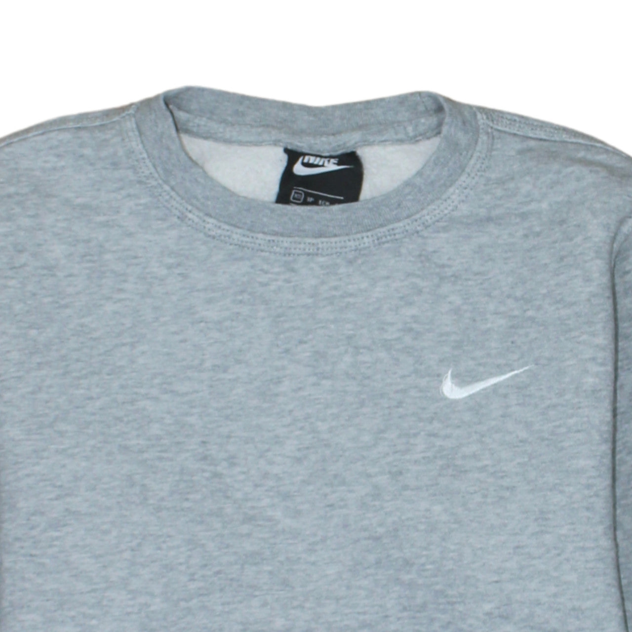 Nike Mens Grey XS Crew Neck Pullover Fleece Sweatshirt