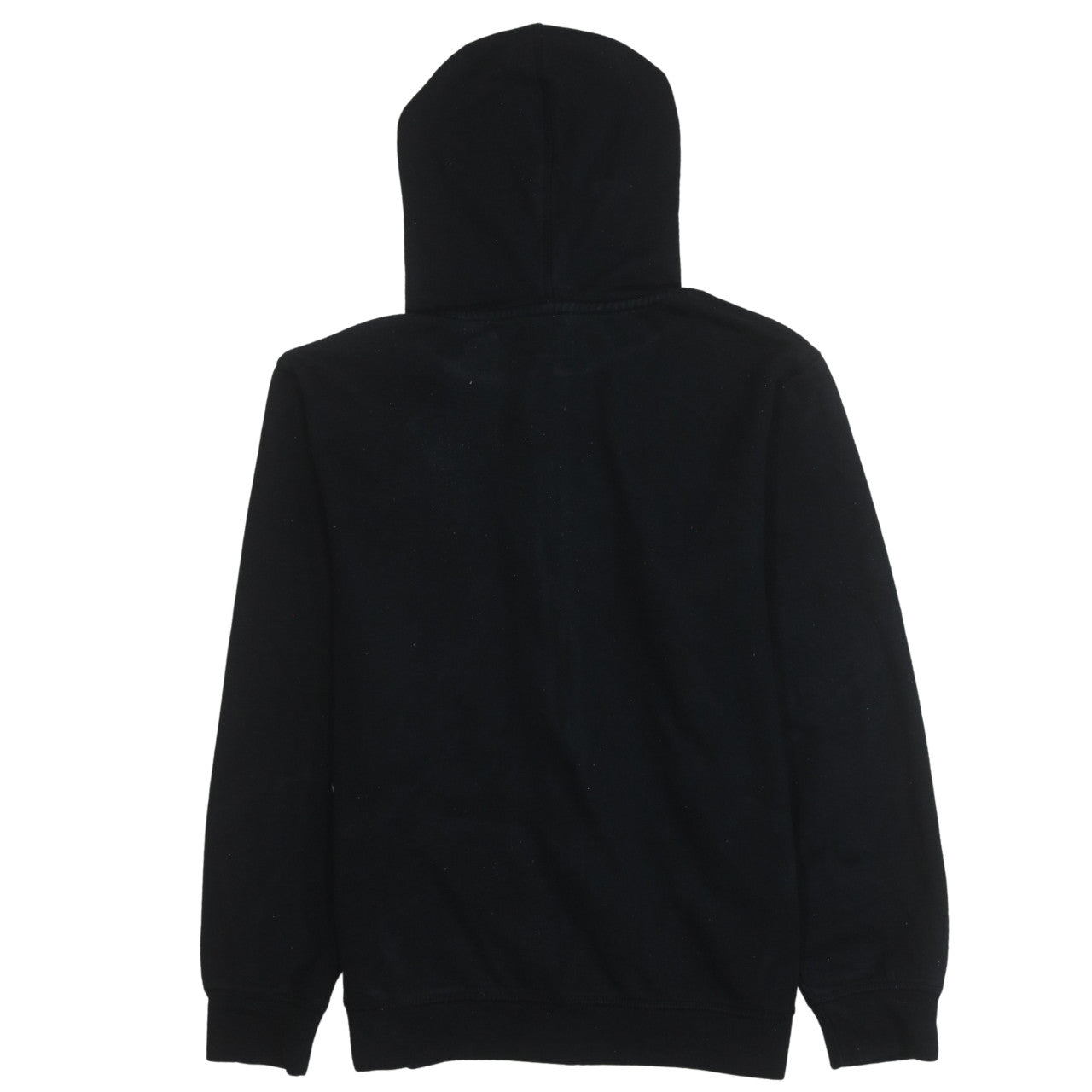 Kappa Men’s Black Full Zip Hoodie Size L Fleece Logo Hooded Sweatshirt