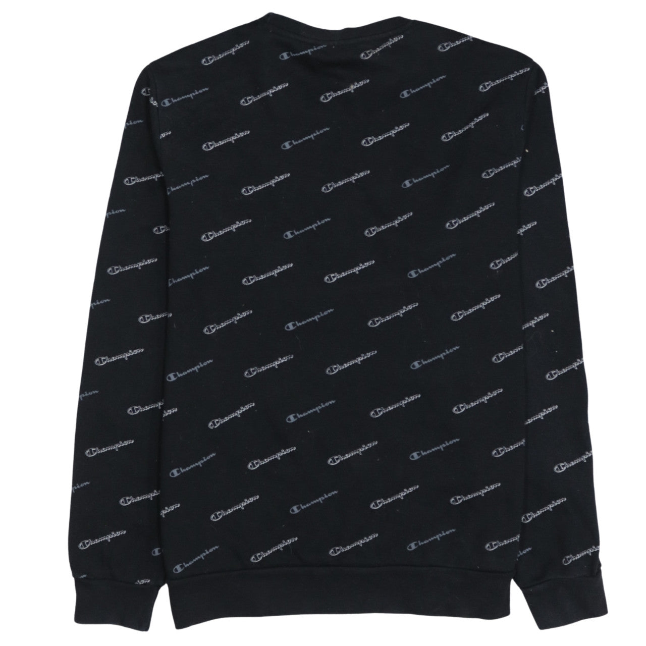 Champion Boys Black Logo Pullover Sweatshirt 2XL 15-16 Years